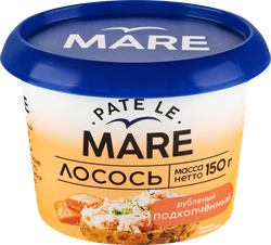 Лосось рубленый БАЛТИЙСКИЙ БЕРЕГ Pate Le Mare подкопченный,150г, картинка