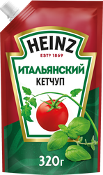 Кетчуп HEINZ Итальянский, 320г, детальное фото
