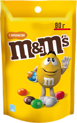 Драже M&M'S Арахис, 80г, фото