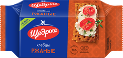Хлебцы ржаные ЩЕДРЫЕ, 100г, детальное фото