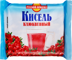 Кисель брикетированный РУССКИЙ ПРОДУКТ Клюквенный, 190г, изображение