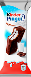 Пирожное бисквитное KINDER Pingui Шоколад с молочной начинкой, 30г, изображение