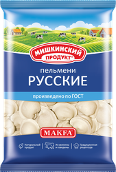 Пельмени МИШКИНСКИЙ ПРОДУКТ Русские, 700г, картинка