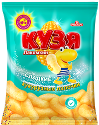 Палочки кукурузные КУЗЯ ЛАКОМКИН, 100г, картинка