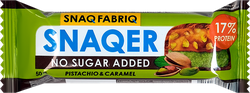 Батончик SNAQ FABRIQ Фисташка и карамель, глазированный, 50г, фотография