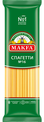 Макароны MAKFA Спагетти, вермишель длинная, 450г, детальное фото