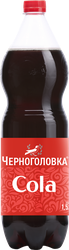 Напиток ЧЕРНОГОЛОВКА Кола сильногазированный, 1.5л, картинка