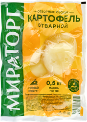 Картофель отварной, 500г, крупный план