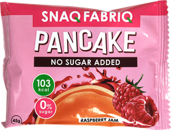 Панкейк SNAQ FABRIQ с начинкой малиновый джем, неглазированный, 45г, картинка