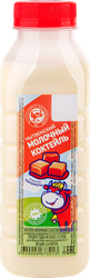 Коктейль молочный МАСЛОЗАВОД НЫТВЕНСКИЙ со вкусом карамели 2,5%, без змж, 400г, детальное фото