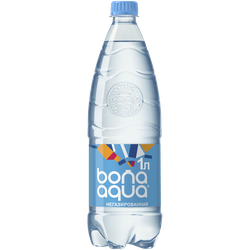 Вода питьевая BONAQUA негазированная, 1л, фотография