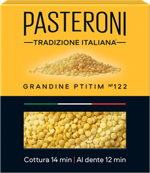 Макароны PASTERONI Грандине птитим №122, 400г, крупный план