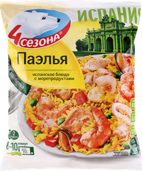 Испанское блюдо 4 СЕЗОНА Паэлья, 600г, детальное фото