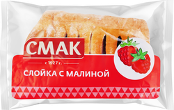 Слойка СМАК с малиной, 90г, фотография