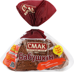 Хлеб СМАК Бабушкин, в нарезке, 300г, вид