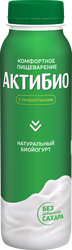 Биойогурт питьевой АКТИБИО Натуральный 1,8%, без змж, 260г, фото