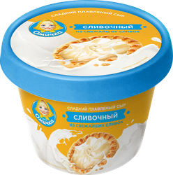 Сыр плавленый ОМИЧКА Сливочный, без змж, 230г, изображение