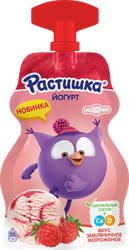 Йогурт питьевой РАСТИШКА Земляничное мороженое 2,6%, без змж, 70г, детальное фото
