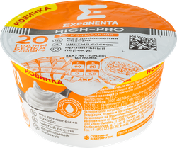Продукт высокобелковый кисломолочный EXPONENTA High-Pro Манго, маракуйя, без змж, 160г, вид