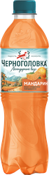 Напиток ЧЕРНОГОЛОВКА Мандарин газированный, 0.5л, вид