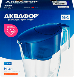 Фильтр-кувшин АКВАФОР Инди А6, фото