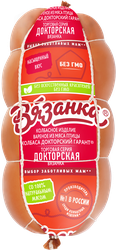 Колбаса вареная ВЯЗАНКА Докторский гарант, 400г, изображение