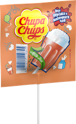 Карамель CHUPA CHUPS Milk Foam Tea, 15г, картинка