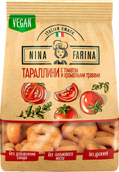 Тараллини NINA FARINA Томат и ароматные травы, 175г, фотография