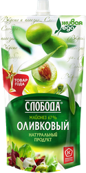 Майонез СЛОБОДА Провансаль оливковый 67%, 400мл, фото