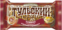 Пряник ТУЛЬСКИЙ с начинкой вареная сгущенка, 130г, фотография
