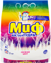 Стиральный порошок для цветного белья МИФ Свежий цвет, автомат, 2кг, изображение