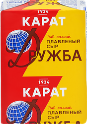 Сыр плавленый КАРАТ Дружба 45%, без змж, 90г, фото
