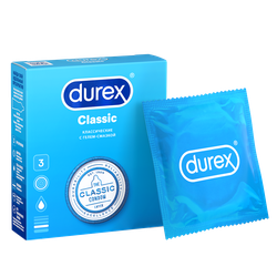 Презервативы DUREX №3 Classic, 3шт, детальное фото