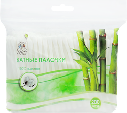 Палочки ватные SOFITA, 200шт, фотография