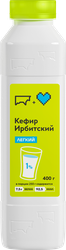 Кефир ИРБИТСКИЙ 1%, без змж, 400г, детальное фото