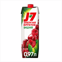 Нектар J7 Вишня осветленный, 0.97л, фотография