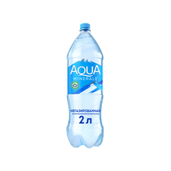 Вода питьевая AQUA MINERALE негазированная, 2л, фото