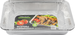 Набор алюминиевых форм для выпечки DOMIANI Home and living, 3шт, изображение