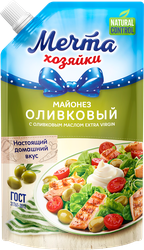 Майонез МЕЧТА ХОЗЯЙКИ Оливковый 50,5%, 350мл, детальное фото