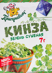 Кинза сушеная ПРИПРАВЫЧ зелень, 7г, фотография