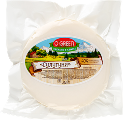 Сыр O`GREEN Сулугуни 40%, без змж, 300г, картинка