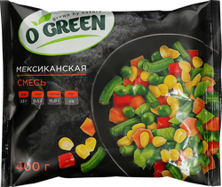 Смесь овощная O`GREEN Мексиканская, 400г, изображение