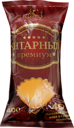 Сыр плавленый Янтарный Премиум Колбасный копченый 40%, без змж, 400г, картинка
