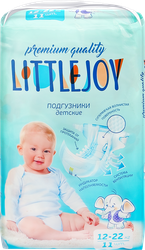 Подгузники LITTLE JOY более 12кг, 11шт, детальное фото