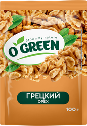 Орех грецкий O`GREEN ядра, 100г, картинка