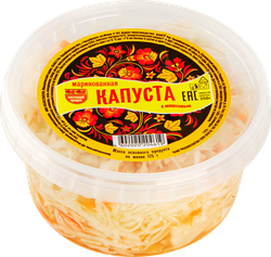 Капуста маринованная, с морковью, 350г, детальное фото
