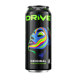 Напиток энергетический DRIVE ME Оригинальный газированный, 0.449л, фотография