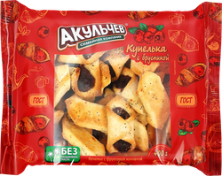 Печенье сдобное АКУЛЬЧЕВ Купелька с брусникой, 400г, детальное фото