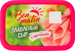 Сыр плавленый БОН МАТИН с ветчиной, без змж, 200г, вид