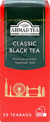 Чай черный AHMAD TEA Классический, 25пак, вид